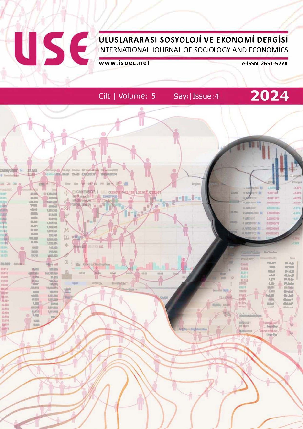 					View Vol. 5 No. 4 (2024): ULUSAL VE ULUSLARARASI SOSYOLOJİ EKONOMİ DERGİSİ
				